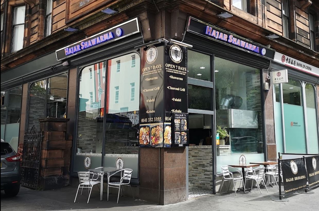 Hajar Shawarma Takeaway in Glasgow 